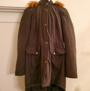 GREEN WARM PARKA COAT - NOIZE